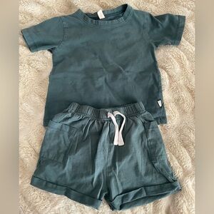 Nui Kids Matching Set in Teal